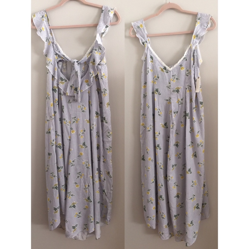 Anthropologie FLOREAT RUFFLED FLORAL JUMPSUIT new - Picture 8 of 8